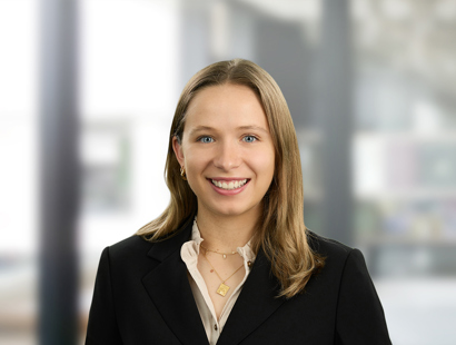 Chloe Korn, legal assistant in the Russell-Cooke real estate, planning and construction team.