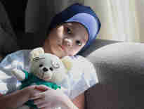 A young child patient holding a teddy bear. Russell-Cooke misdiagnosis claims solicitors